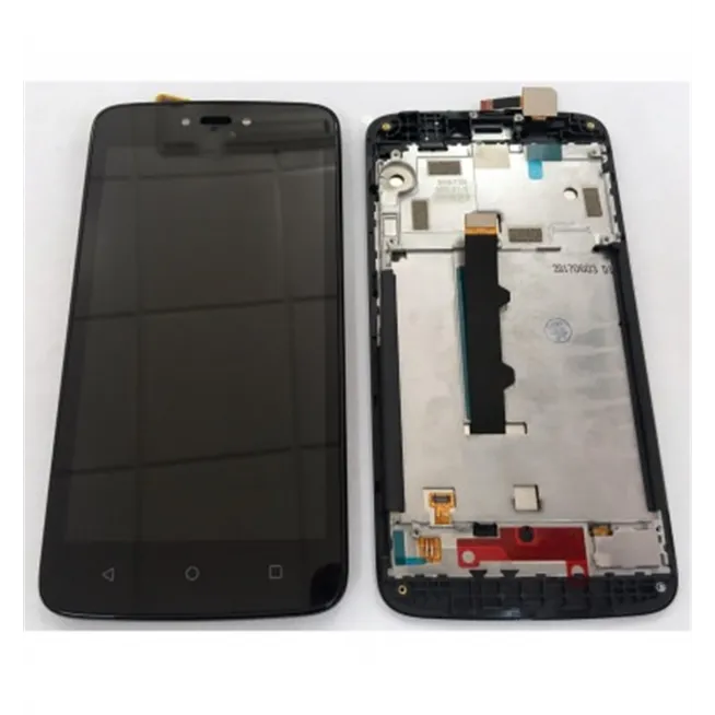 Motorola Moto C XT1754 pantalla lcd + tactil negro + marco premium