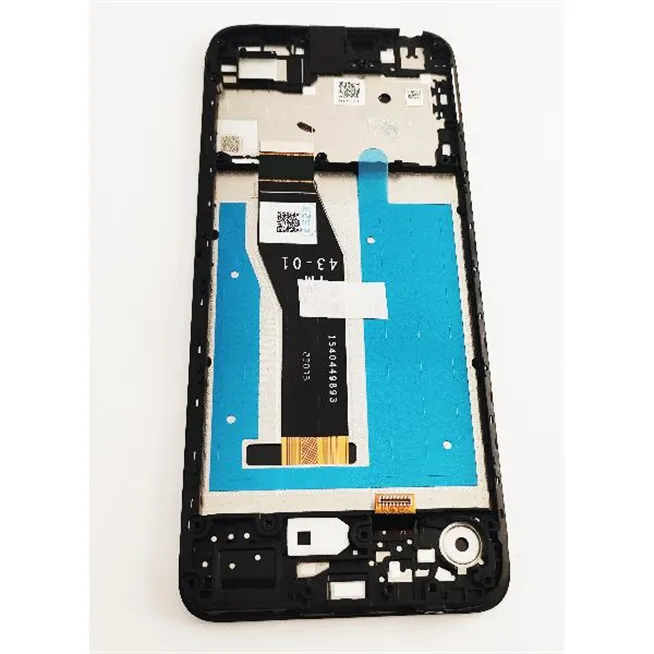 Pantalla LCD mas tactil negro para Motorola E13 XT2345-2 mas marco negro service pack