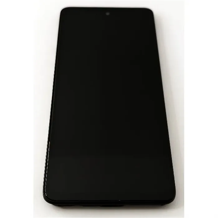Pantalla lcd para Motorola Moto E14 mas tactil negro con marco negro calidad premium