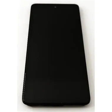 Pantalla lcd para Motorola Moto E14 mas tactil negro con marco negro calidad premium