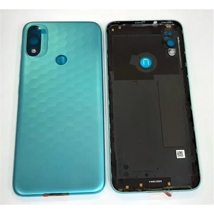 Tapa trasera o tapa bateria azul para Motorola Moto E20