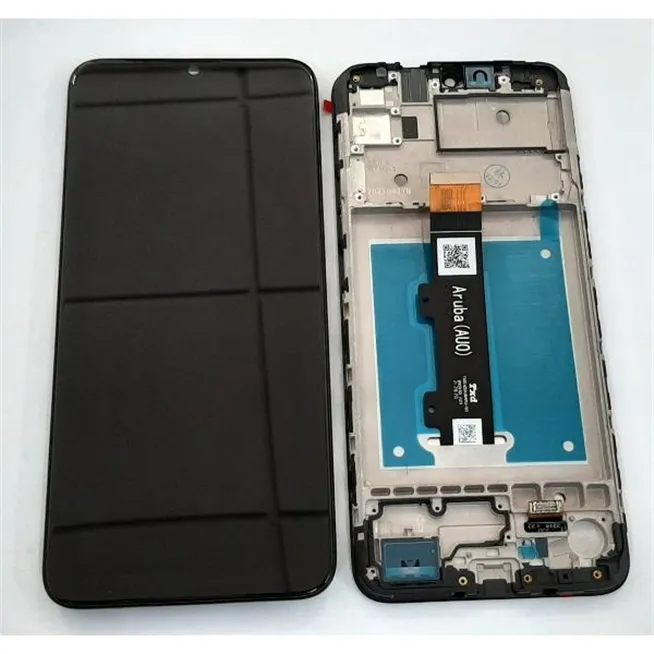 Pantalla lcd para Motorola Moto E20 mas tactil negro mas marco negro calidad premium