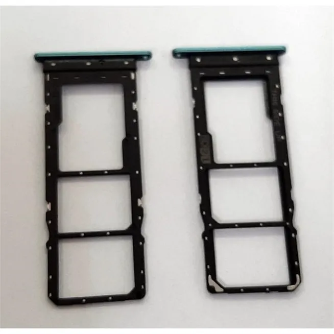 Soporte o bandeja dual sim azul para Motorola Moto E20 calidad premium
