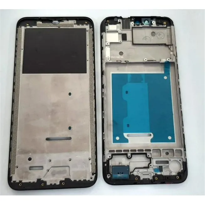 Carcasa central o marco negro para Motorola Moto E20 calidad premium