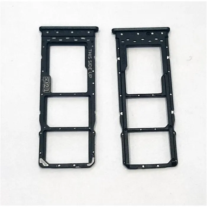 Soporte o bandeja dual sim negra para Motorola Moto E22 XT2239 calidad premium