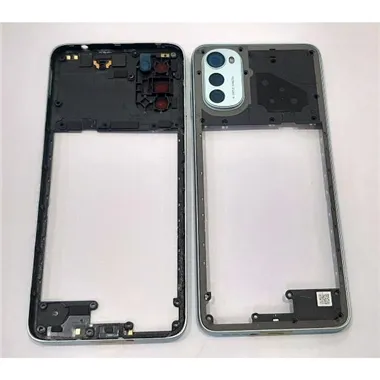 Carcasa trasera o marco azul para Motorola Moto E22 XT2239 calidad premium