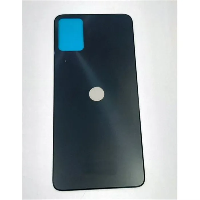 Tapa trasera o tapa bateria negra para Motorola Moto E22 XT2239