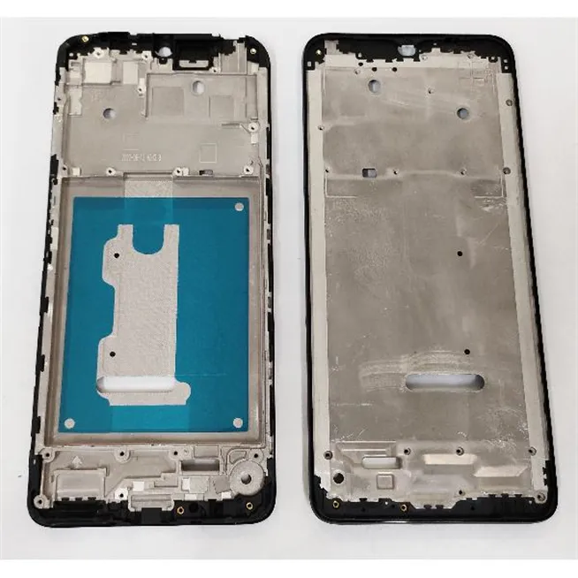 Carcasa central o marco negro para Motorola Moto E22 XT2239 calidad premium
