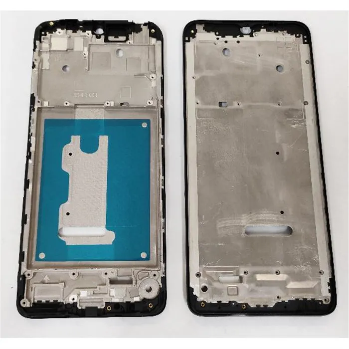 Carcasa central o marco negro para Motorola Moto E22 XT2239 calidad premium