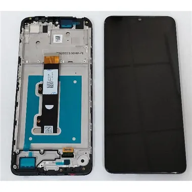 Pantalla lcd para Motorola Moto E22 XT2239 mas tactil negro mas marco negro calidad premium