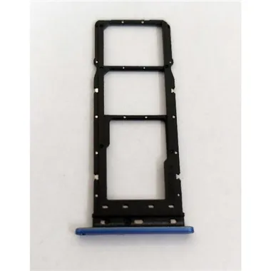 Soporte o bandeja dual sim azul para Motorola Moto E30 XT2158 calidad premium