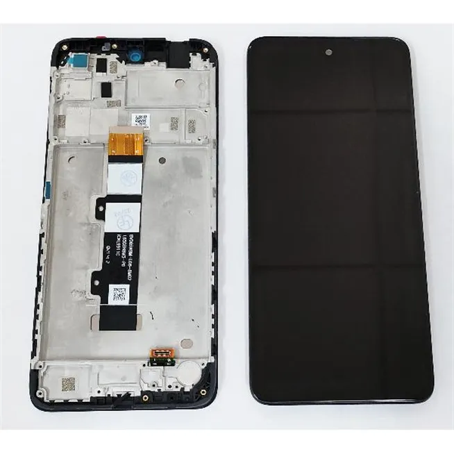Pantalla lcd para Motorola Moto E32S XT2229 mas tactil negro mas marco negro Calidad premium