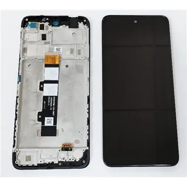 Pantalla lcd para Motorola Moto E32S XT2229 mas tactil negro mas marco negro Calidad premium