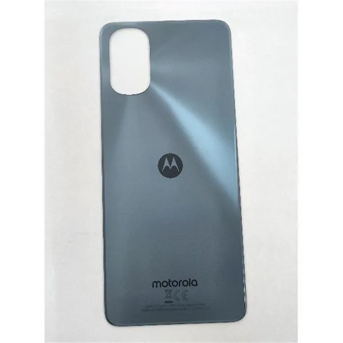 Tapa trasera o tapa bateria gris para Motorola Moto E32S XT2229 5S58C20814 Service Pack