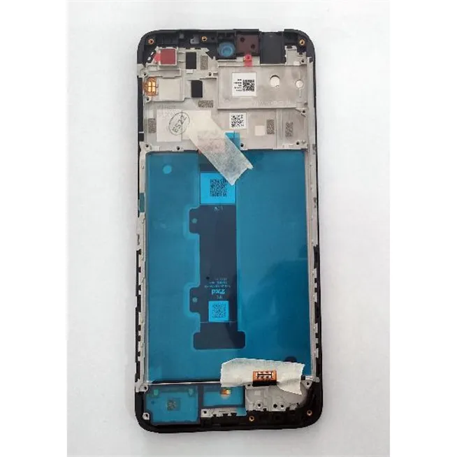 Pantalla lcd para Motorola Moto E32S XT2229 5D68C20795 mas tactil negro mas marco negro Service Pack