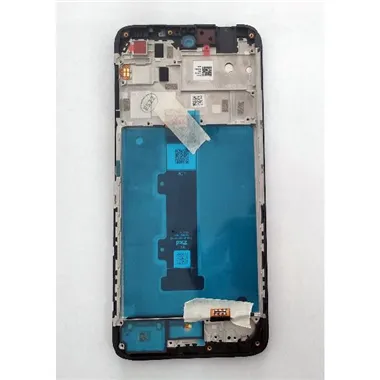 Pantalla lcd para Motorola Moto E32S XT2229 5D68C20795 mas tactil negro mas marco negro Service Pack