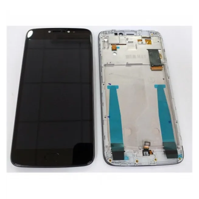 Motorola Moto E4 Plus XT1770 XT1773 XT1771 pantalla lcd + tactil negro + marco negro premium