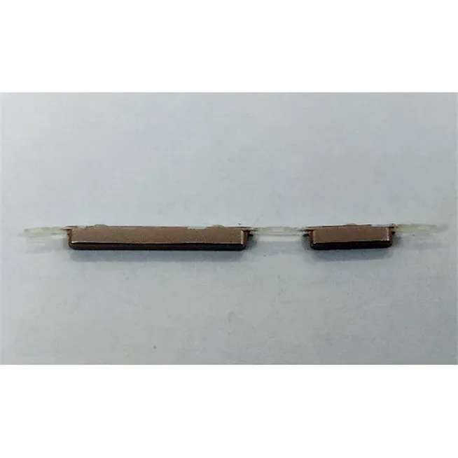 Botones dorados para Motorola Moto E4 XT1762 calidad premium
