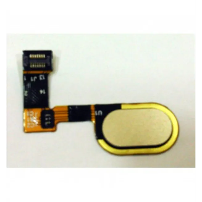 Motorola Moto E4 XT1762 flex boton home dorado premium