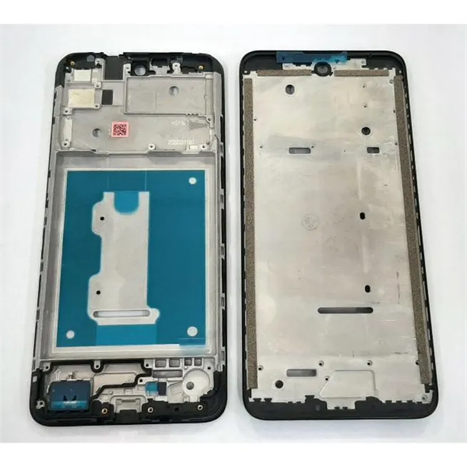 Carcasa central o marco negro para Motorola Moto E30 E40 calidad premium