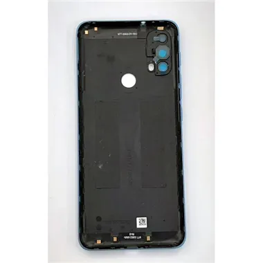 Tapa trasera o tapa bateria azul para Motorola Moto E40 mas cubierta camara