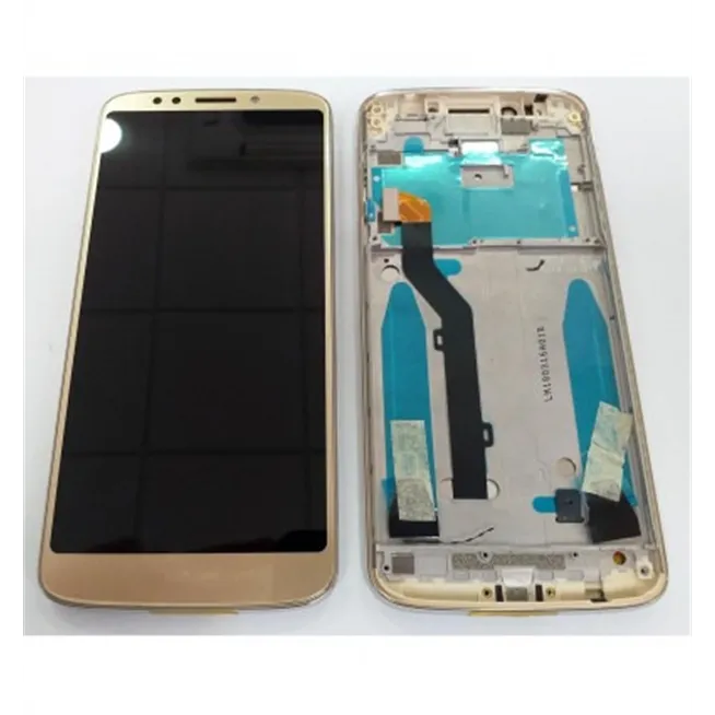 Motorola Moto E5 XT1944 pantalla lcd + tactil dorado + marco dorado premium xt1944-3 xt1944-1 xt1944-4