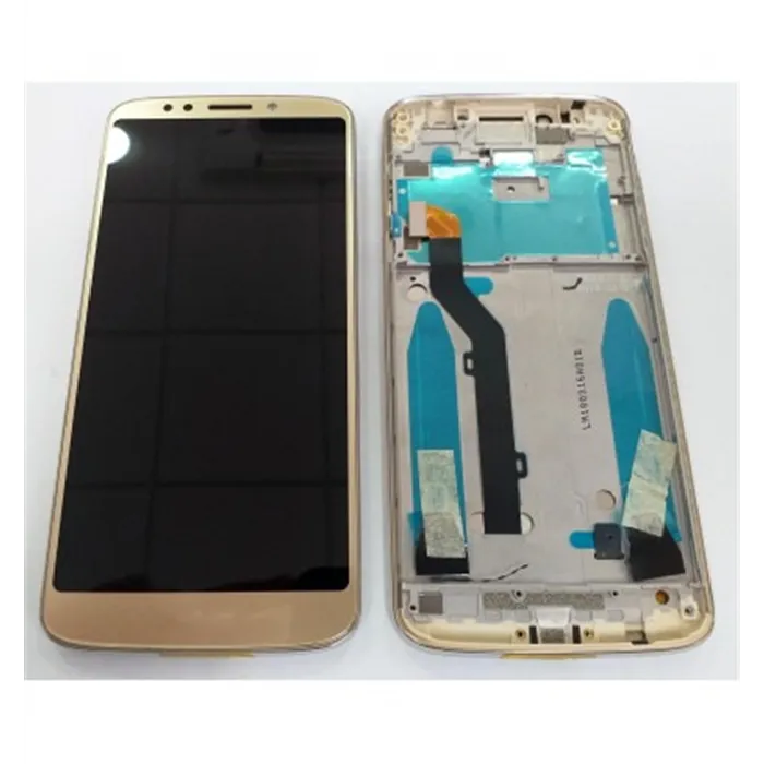 Motorola Moto E5 XT1944 pantalla lcd + tactil dorado + marco dorado premium xt1944-3 xt1944-1 xt1944-4