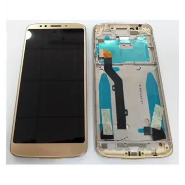 Motorola Moto E5 XT1944 pantalla lcd + tactil dorado + marco dorado premium xt1944-3 xt1944-1 xt1944-4