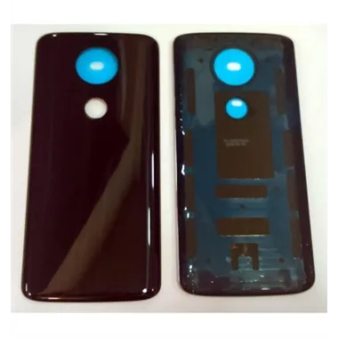 Motorola Moto E5 Plus XT1924 Plus tapa trasera o tapa bateria negra E5+ E Plus 5th gen