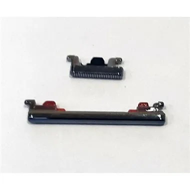 Set 2 botones grises para Motorola Moto E5 Plus XT1924 Plus E5+ E Plus 5th gen calidad premium 