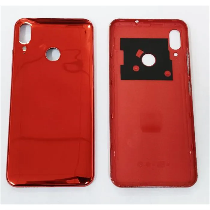 Tapa trasera o tapa bateria roja para Motorola Moto E6 Plus XT2025-2