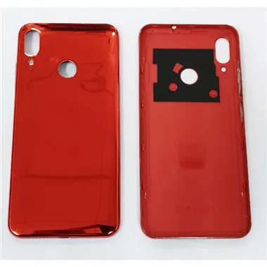 Tapa trasera o tapa bateria roja para Motorola Moto E6 Plus XT2025-2