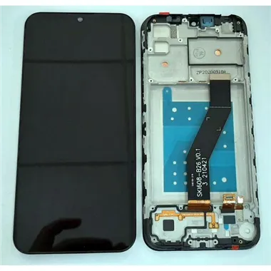 Pantalla lcd para Motorola Moto E6S mas tactil negro mas marco negro calidad premium