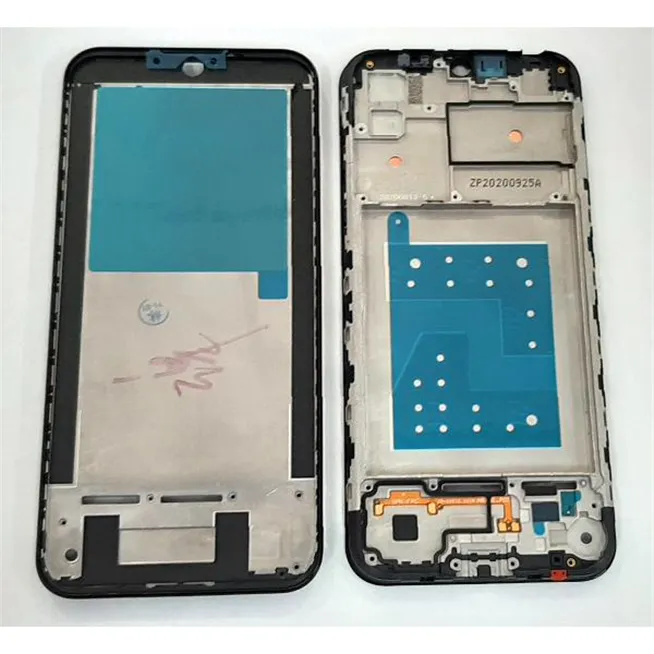 Carcasa central o marco negro para Motorola Moto E6S calidad premium