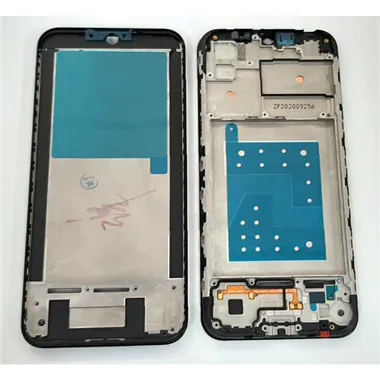 Carcasa central o marco negro para Motorola Moto E6S calidad premium