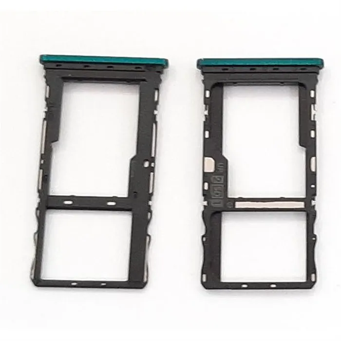 Soporte o bandeja sim verde para Motorola Moto E7 Plus calidad premium