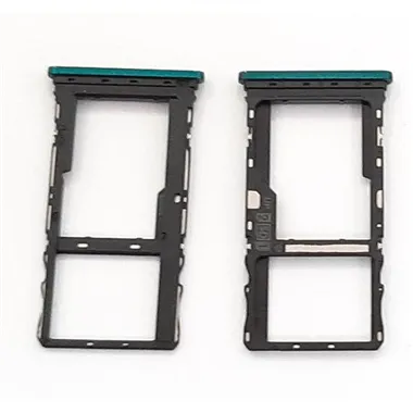 Soporte o bandeja sim verde para Motorola Moto E7 Plus calidad premium