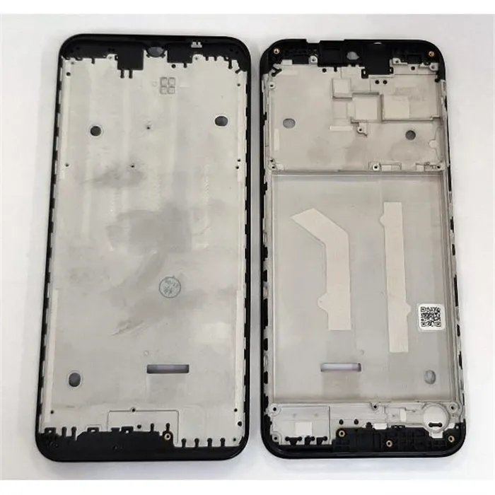 carcasa o marco frontal negro para motorola moto e7 plus XT2081-1