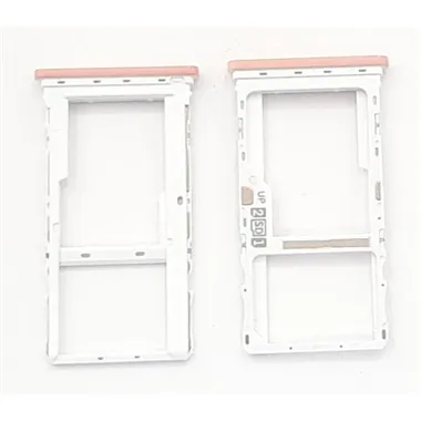 Soporte o bandeja sim rosa para Motorola Moto E7 Plus calidad premium