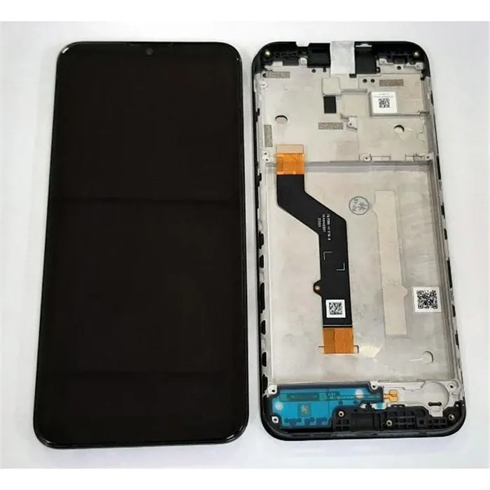 Pantalla LCD para Motorola moto e7 plus mas tactil negro mas marco negro calidad premium