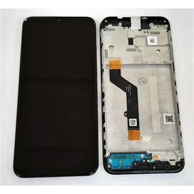 Pantalla LCD para Motorola moto e7 plus mas tactil negro mas marco negro calidad premium