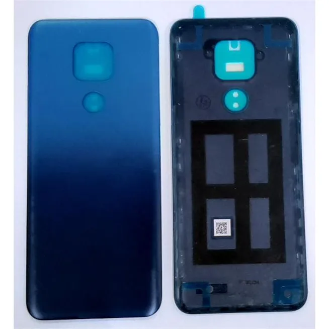 Tapa trasera o tapa bateria azul para Motorola Moto E7 Plus