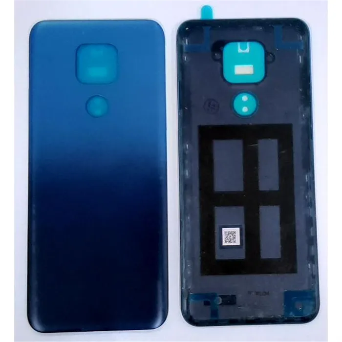 Tapa trasera o tapa bateria azul para Motorola Moto E7 Plus