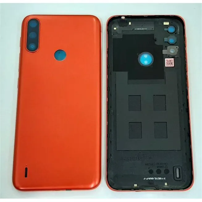 Tapa trasera o tapa bateria roja para Motorola Moto E7 Power Moto E7I