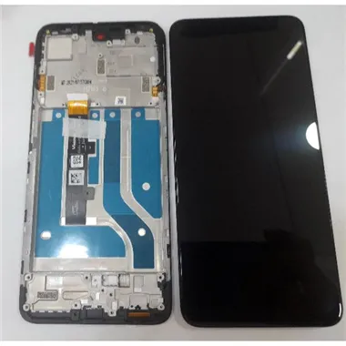 Pantalla lcd para Motorola Edge 20 Lite XT2139 5D68C19271 mas tactil negro mas marco service pack 