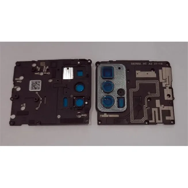 Carcasa sujecion mas cubierta camara azul para Motorola Edge 20 Pro XT2153 calidad premium