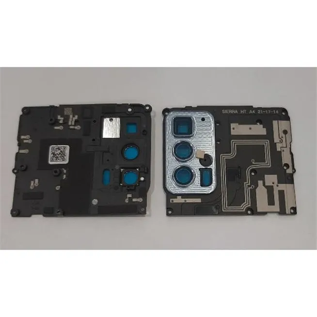 Carcasa sujecion mas cubierta camara blanca para Motorola Edge 20 Pro XT2153 calidad premium
