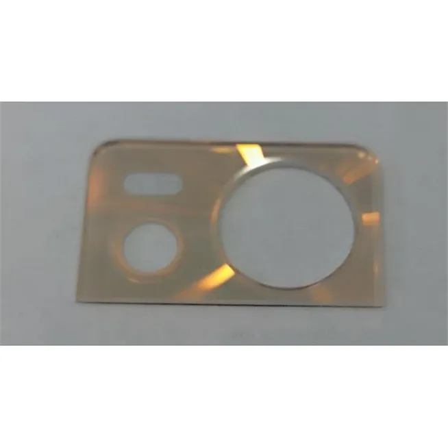 Cristal de camara grande dorado para Motorola Moto Edge 30 Fusion calidad premium
