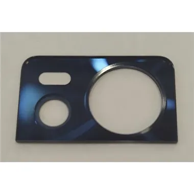Cristal de camara grande azul para Motorola Moto Edge 30 Fusion calidad premium
