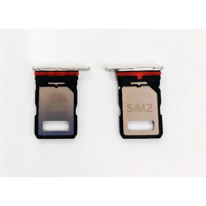 Soporte o bandeja sim blanca Dual Sim para Motorola Edge 30 Ultra calidad premium